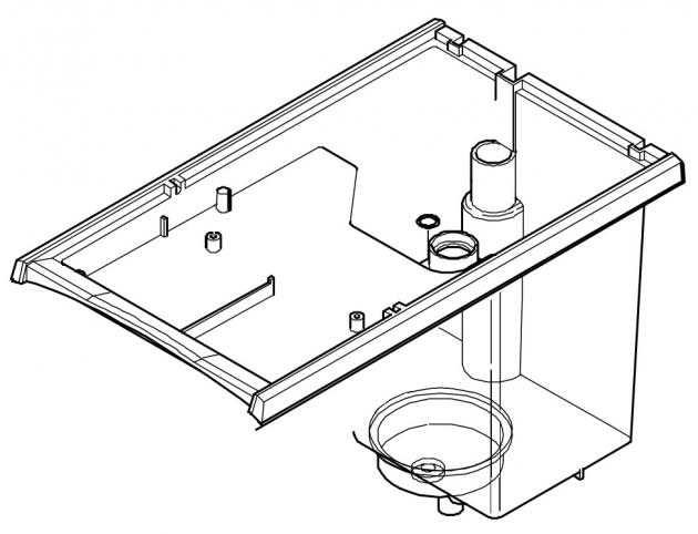 Wassertank für die TH-Serie von 1996 bis 2009 Bravilor Bonamat