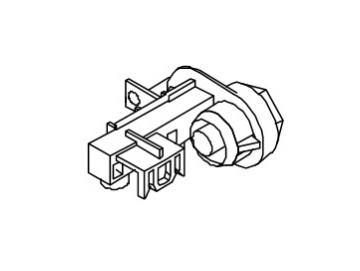 Klemmleiste mit Erdungsfahne für die Matic-Serie von 1996 bis 2009 Bravilor Bonamat