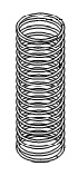 Feder für den Steigschlauch des Durchlauferhitzers der Bolero 111 Bravilor Bonamat