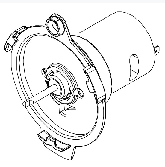 Mischermotor für den Bolero 111 Bravilor Bonamat