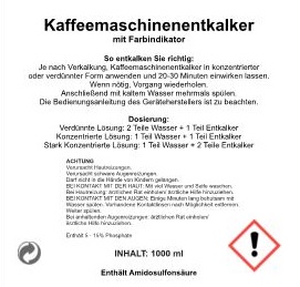 Entkalker flüssig