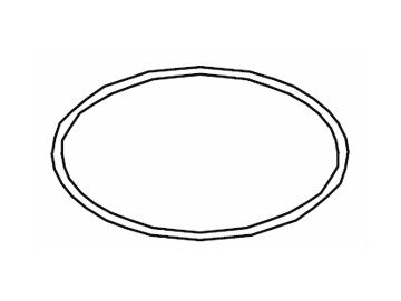 Sprühkopf Dichtung für die RL-Serie Bravilor Bonamat