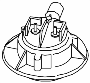 Sprühkopf Oberteil Bravilor Bonamat