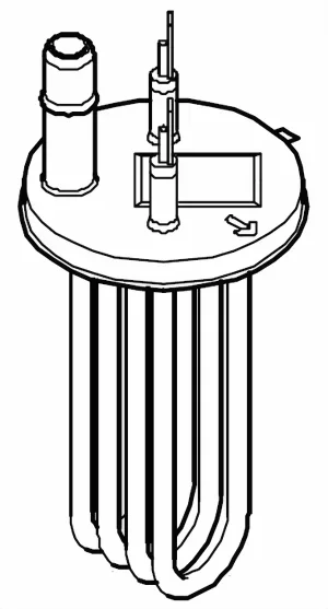 Heizelement für TH10 Serie, Mondo Serie und Matic Serie Bravilor Bonamat