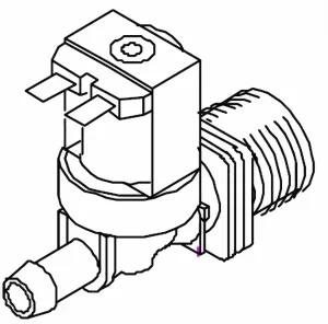 Magnetventil für die B 10 ab Bj.2000 Bravilor Bonamat