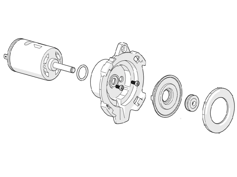 Mischermotor komplett SEGO