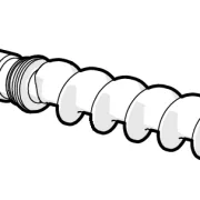 Schneckenschraube komplett