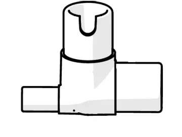 T-Kupplung ø16xø16xø8